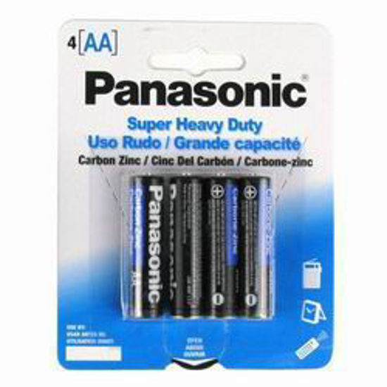 Picture of Panasonic AA Super Heavy Duty Battery Four-Pack