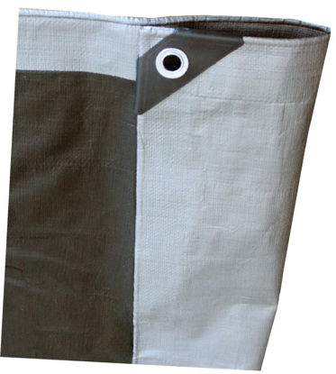 Picture of 40-ft x 60-ft Silver Heavy Duty Polyethylene Tarp