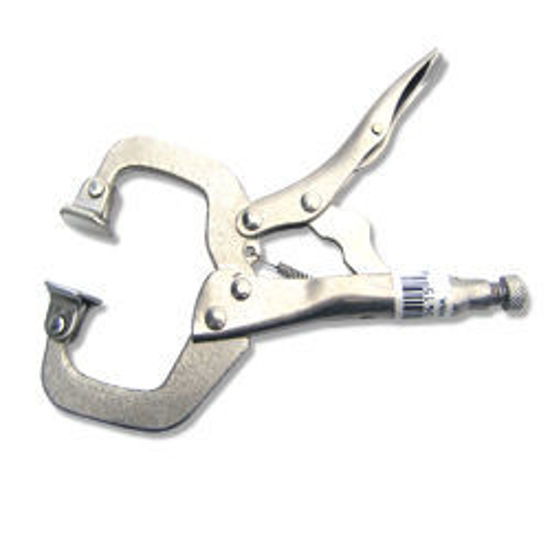 Picture of 11" Locking C-Clamp W/Swivel Pad