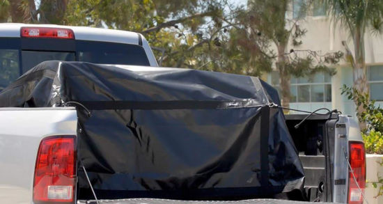 Picture of 10-Ft X 12-Ft Black Heavy Duty Truck Polyethylene Tarp