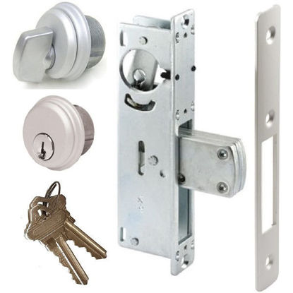 Picture of Alum. Glass Door Lock Single w/Latch