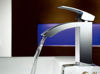 Picture of F40200 Single Handle Square Lavatory Faucet, Chrome