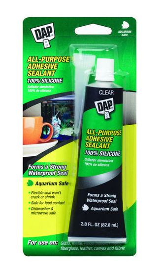 Picture of DAP Household/Aquarium Adhesive Sealant 2.8 Oz Clear