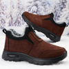 Picture of Men's Cozy & Warm Snow Boots - Slip-Resistant, Plush Lined for Winter Hiking & Outdoor Adventures